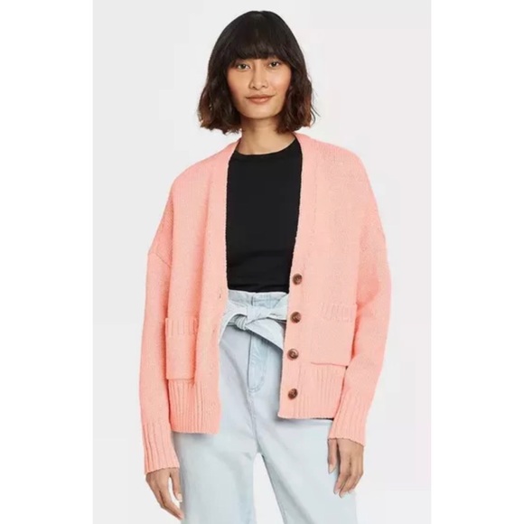 Nwt A New Day Button Front Cardigan 